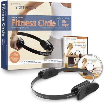 Stott Pilates Fitness Circle Lite Resistance Ring with DVD