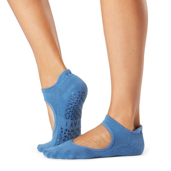 The Pilates Shop. Emma Grip Socks in Sapphire